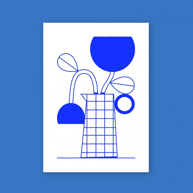 Anne Albert – WabiSabi_04 –Siebdruck – 21 x 30 cm (A4)