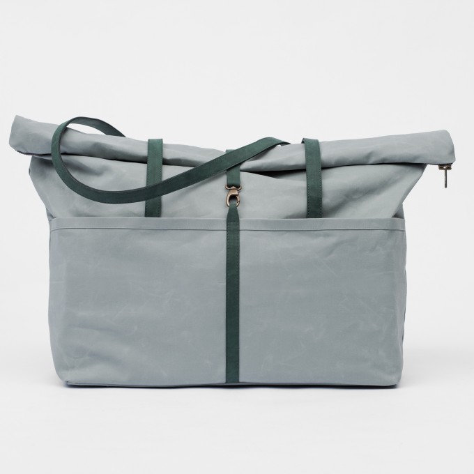 VANOOK Weekender Oyster / Malachite