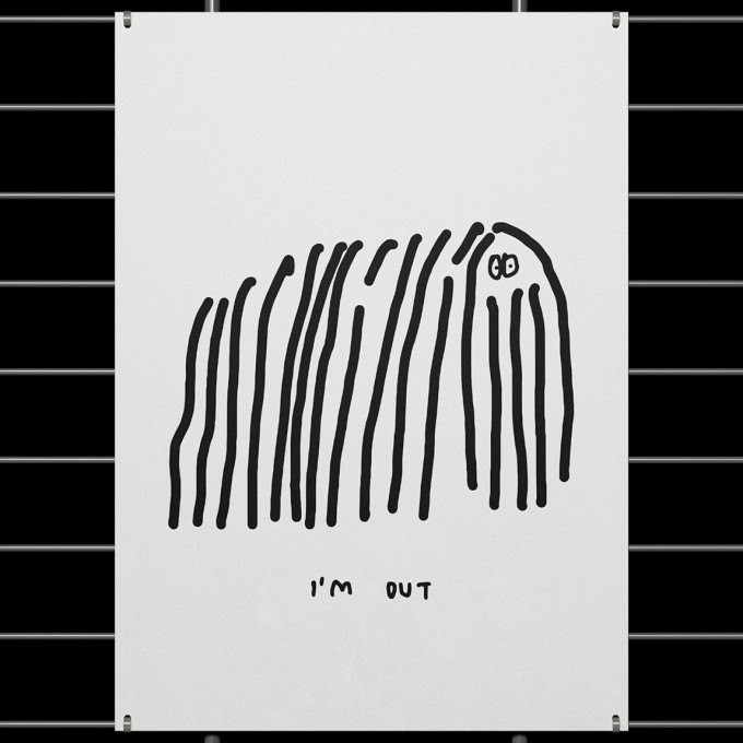 I'M OUT PRINT– yahya studio, johanna schwarzer