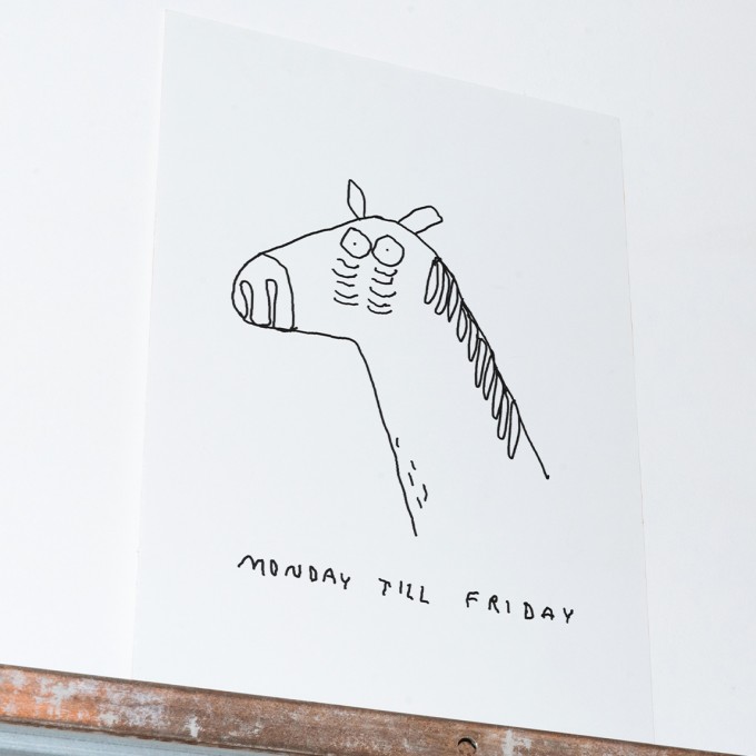 MONDAY TILL FRIDAY PRINT– yahya studio, johanna schwarzer