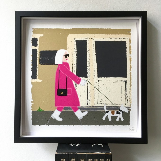 Neighbour Series „Neighbour No. 1“ – Giclée-Druck, Format 28 x 28 cm