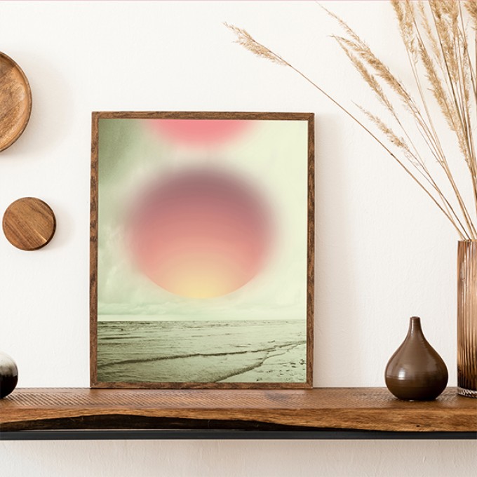 ZEITLOOPS "Zweiermond", Posterprint, 40x60 cm
