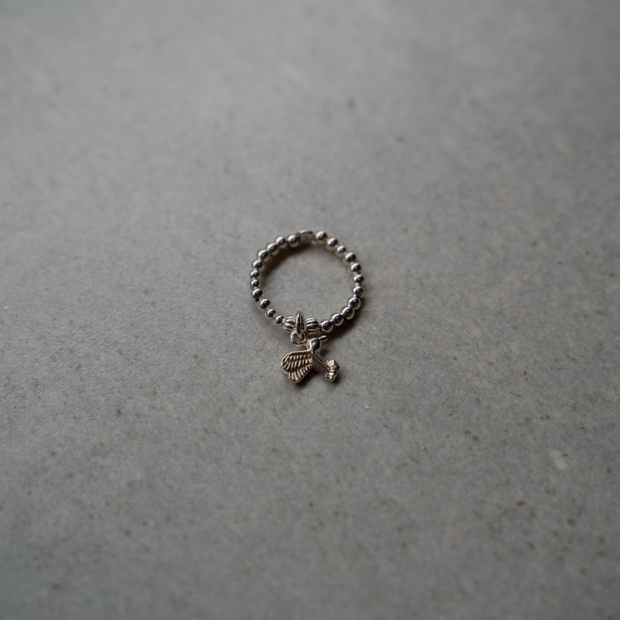 Ring Perlen Kolibri Silber Fünf Clothing