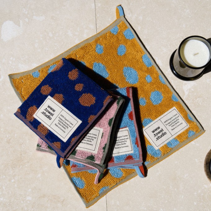 Towel.Studio | Pebbles Waschlappen 4er Set