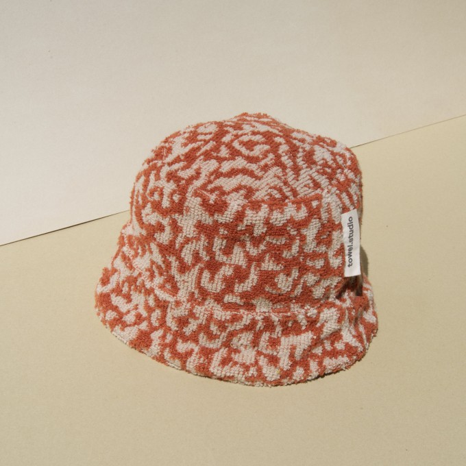 Towel.Studio | Noisy Camo Bucket Hat | Salamander