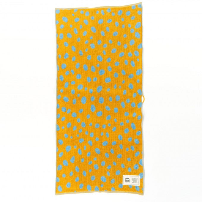 Towel.Studio | Pebbles Handtuch | Caramel & Sky