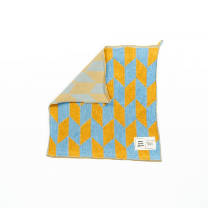 Towel.Studio | Arrow Tail Küchenhandtuch | Caramel & Sky