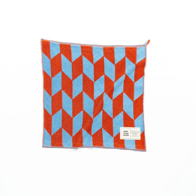 Towel.Studio | Arrow Tail Küchenhandtuch | Sky & Brick