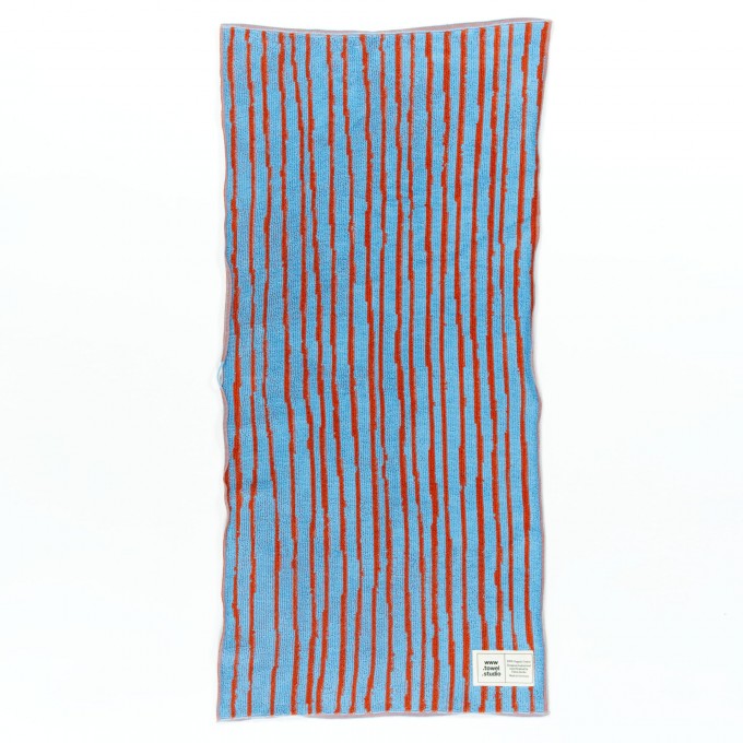 Towel.Studio | Stripe Handtuch | Sky & Brick