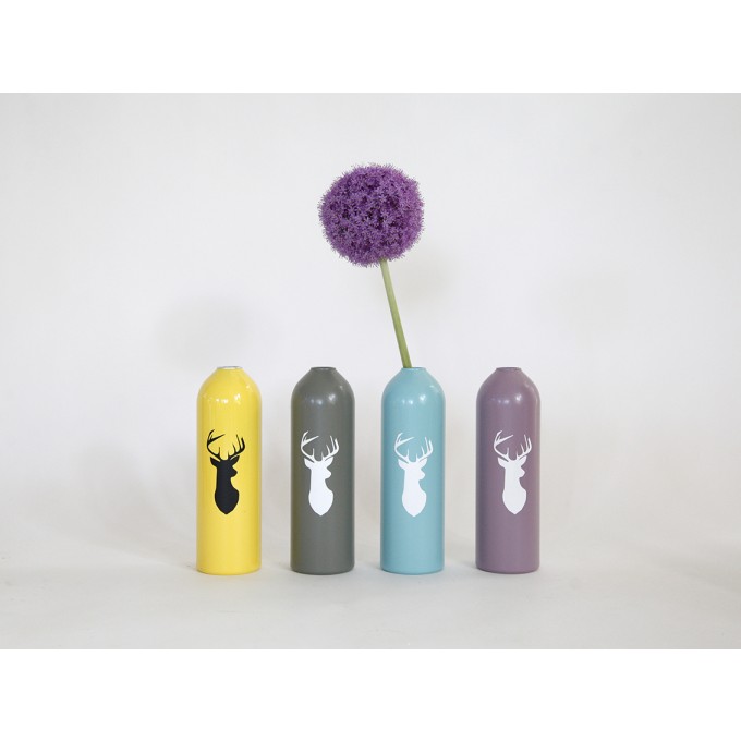 werkvoll by Lena Peter - Kerzenhalter/Vase farbig