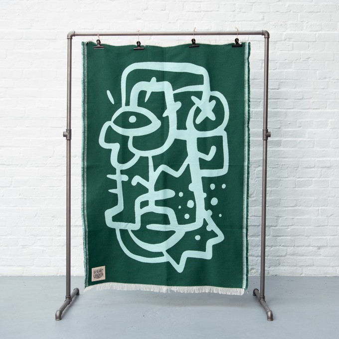 Tagesdecke gewebt & limitiert // "Into the Wald" //  105x155cm // Tobias Degel