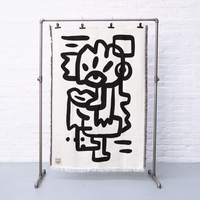 Tagesdecke gewebt & limitiert // "Lisa" // 105x155cm // Tobias Degel