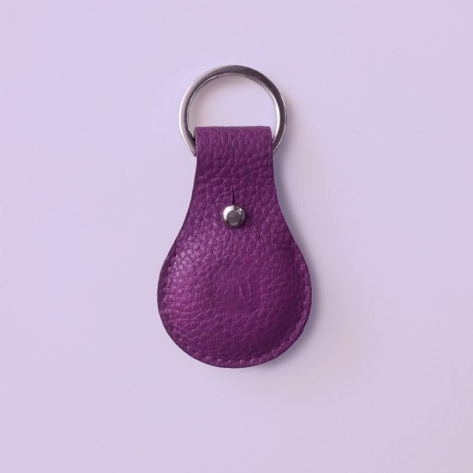 Airtag Anhänger Lila - VANDEBAG Manufaktur
