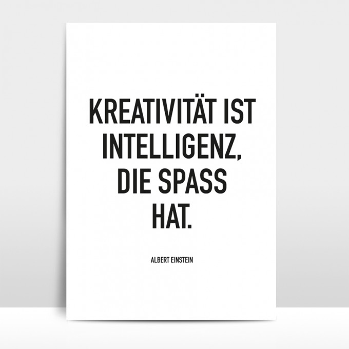 Amy & Kurt Berlin Artprint "Kreativität"