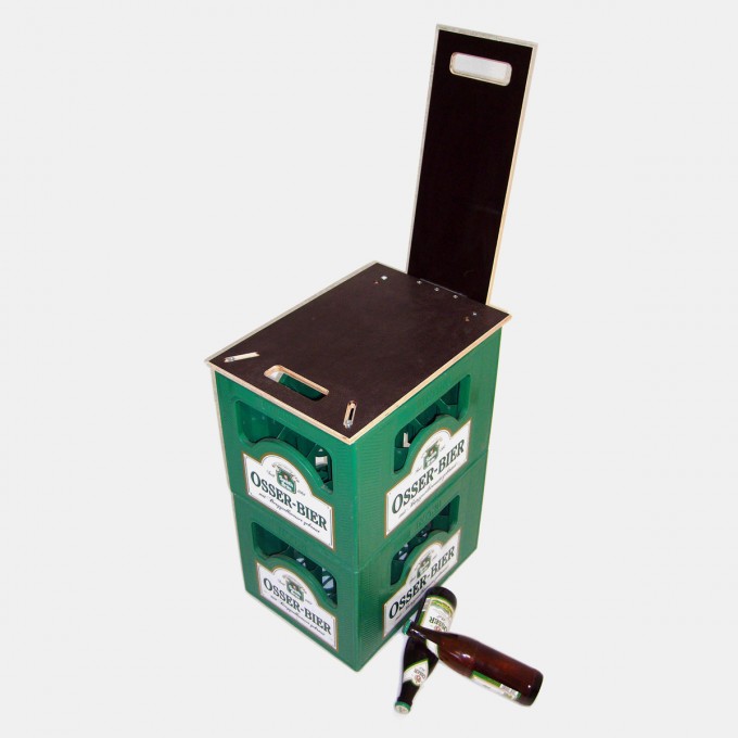 onlydesign, Bikasi, Bierkistenhocker, Hocker, Stuhl, Getränkekistenhocker,