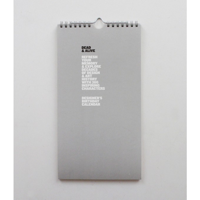 Immerwährender Geburtstagskalender DEAD & ALIVE    Vol. 01 – Design