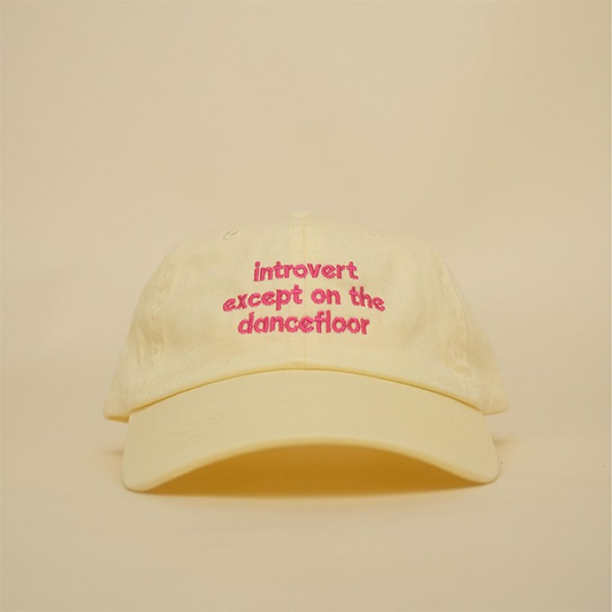 annieannie cap - introvert except on the dancefloor