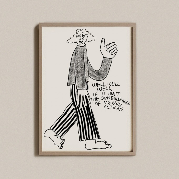 Print "Consequences" – A4 – Eva Dietrich