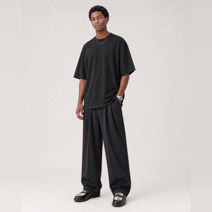 Essential T-Shirt Schwarz – Herren – hey hey studios