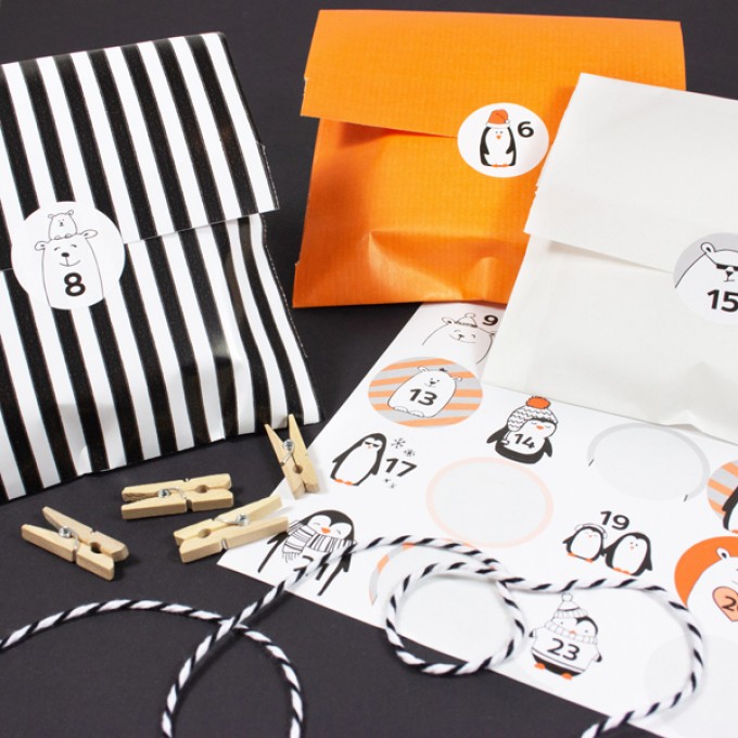 Bow & Hummingbird Adventskalender Frostige Freunde