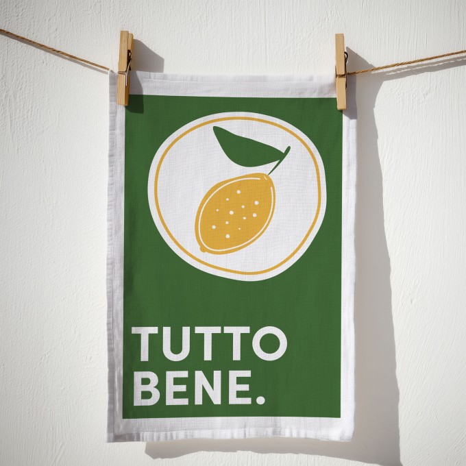 Geschirrtuch - Bio-Baumwolle - Tutto Bene - Naturbedacht