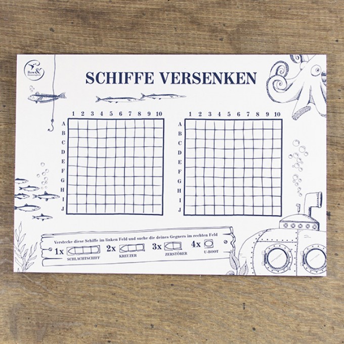 Bow & Hummingbird Block Schiffe Versenken
