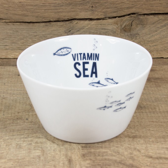 Bow & Hummingbird Porzellanschale Vitamin Sea
