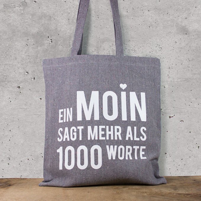 Bow & Hummingbird Baumwoll-Beutel Moin