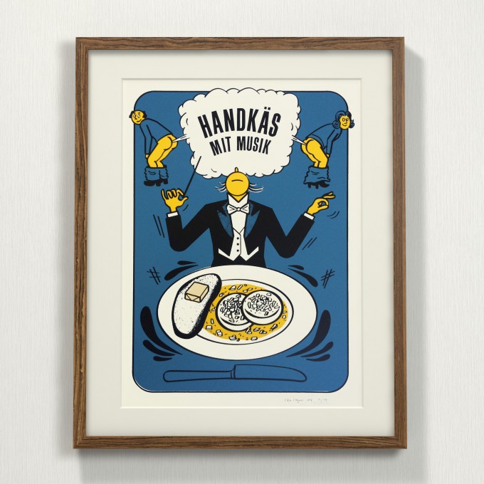 Print now - Riot later ● Handkäse Siebdruck