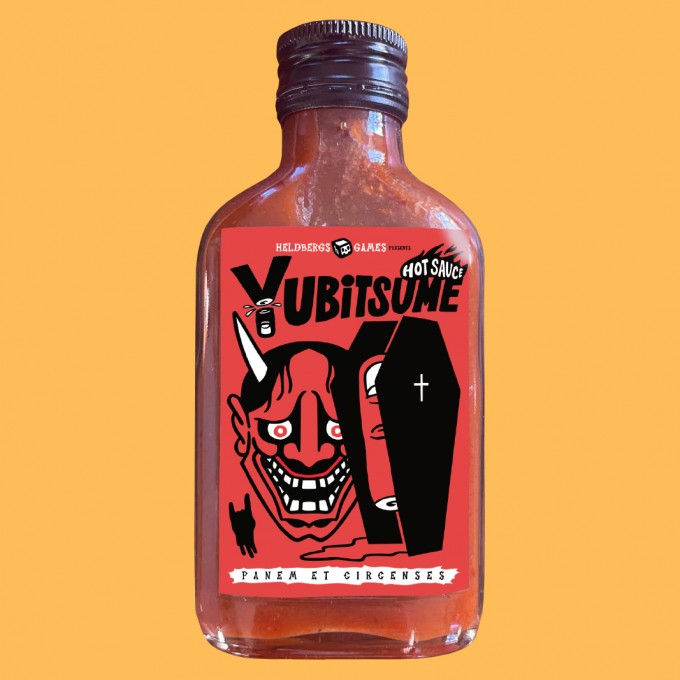 Yubitsume Hot Sauce – Rauchige Chipotle Hot Sauce - Heldbergs Games