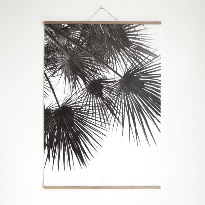 nahili MAGNETISCHE POSTERLEISTE A4 „Eco Click - On - Frame“ Rahmen (inkl. Artprint) (Eiche, Ahorn, Nussbaum) 