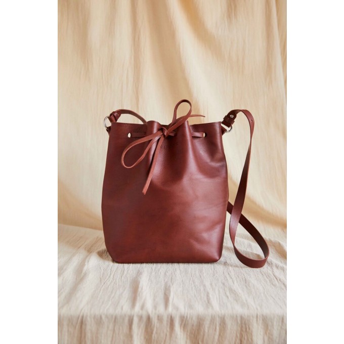 LELLOR Bucket Bag - Burgund