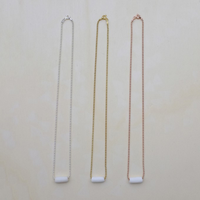 ✽ jolie porcelaine ✽ Kette von Weiskönig Jewelry