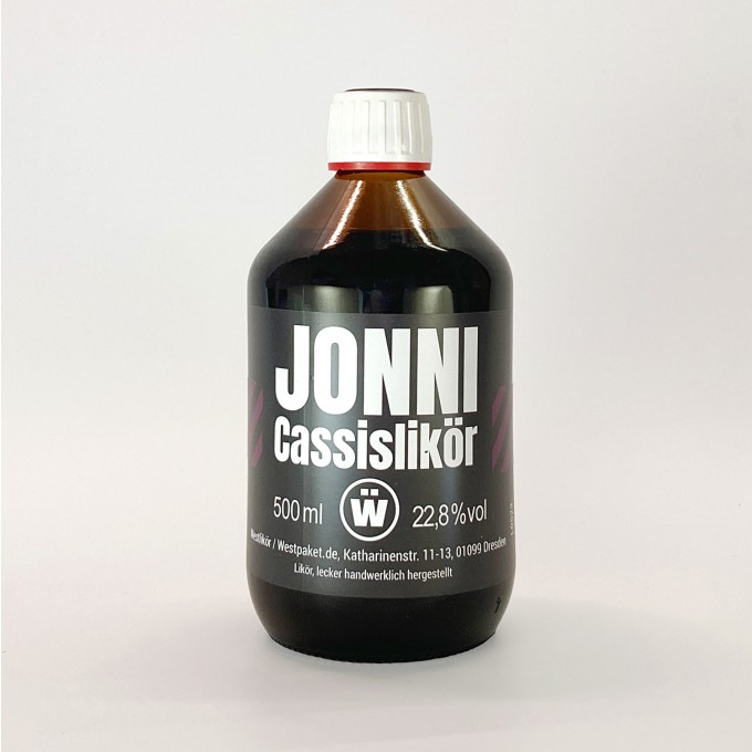 JONNI - Cassislikör - Westpaket