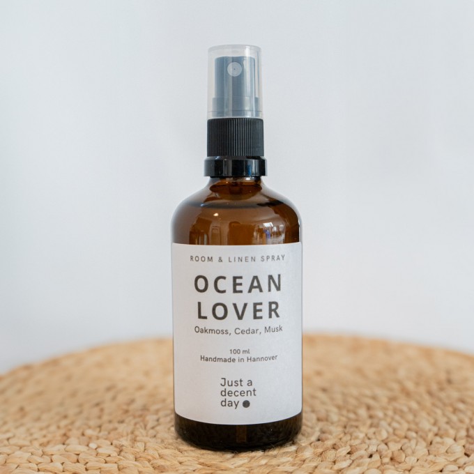 Raumspray mit Duft - OCEAN LOVER - Just a decent day