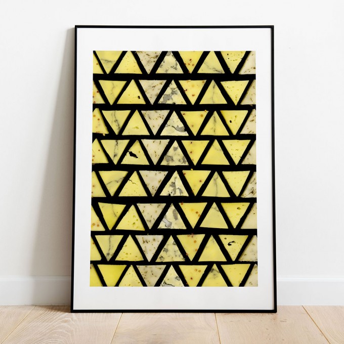 Käse Poster/Kunstdruck A3 von Max Faber