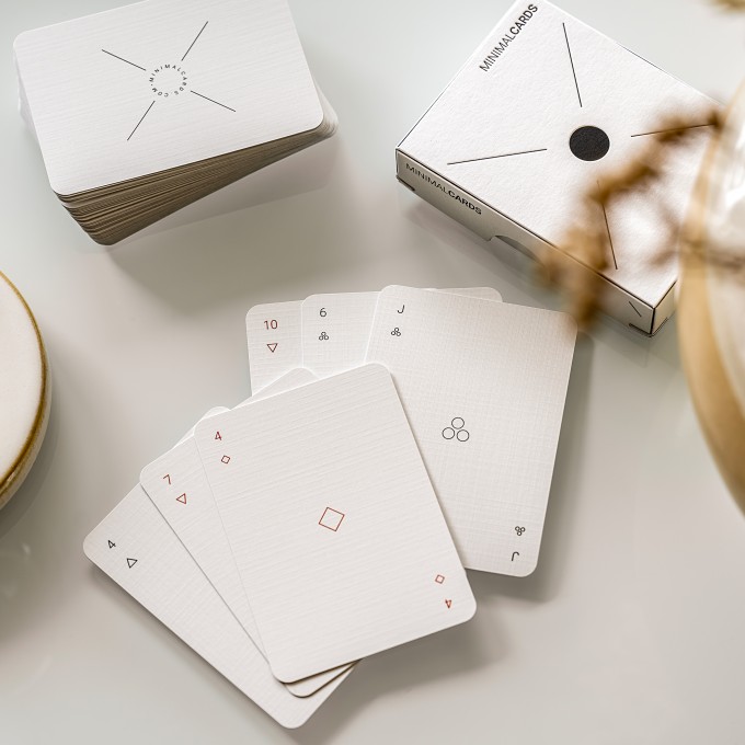 Minimalistisches Kartenspiel - MINIMALCARDS
