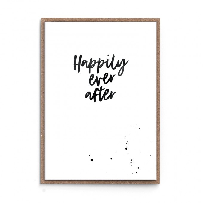 sonst noch was? Grußkarte "Happily Ever After"