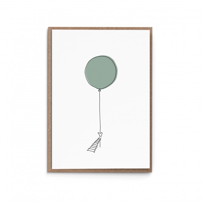 sonst noch was? Grußkarte "Ballon für dich"