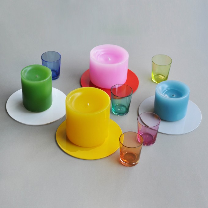 kolor candle plate Kerzenteller