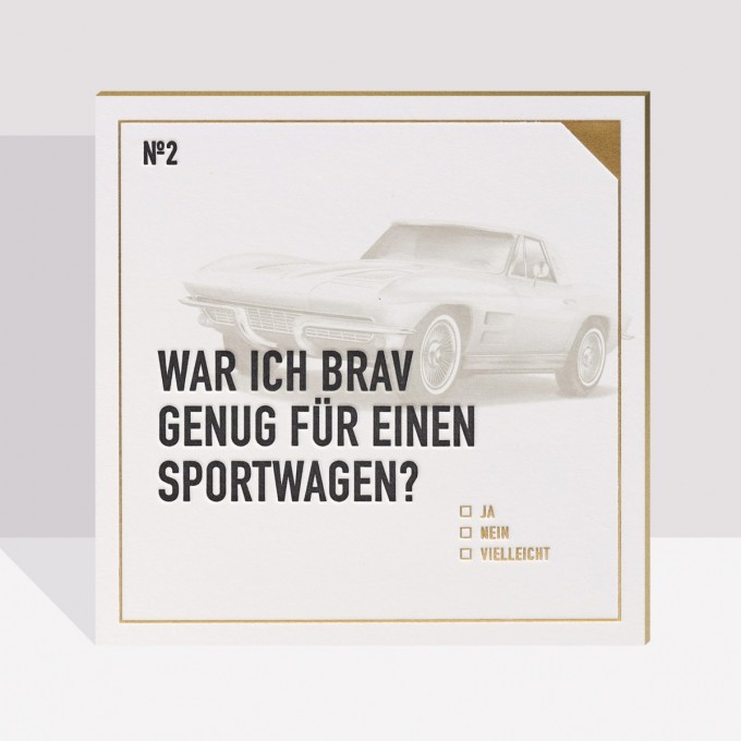 Untersetzer Letterdeckel Zum Sinnieren