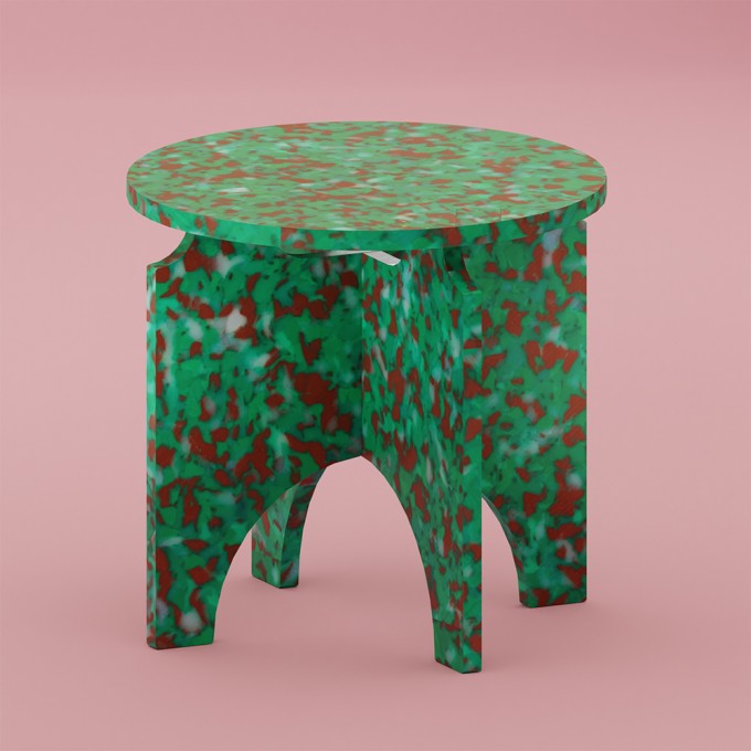 MiNiMONO - M1N2 - mittleren Hocker