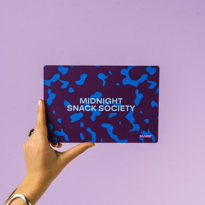 MAMF® "Midnight Snack Society" Frühstücksbrettchen