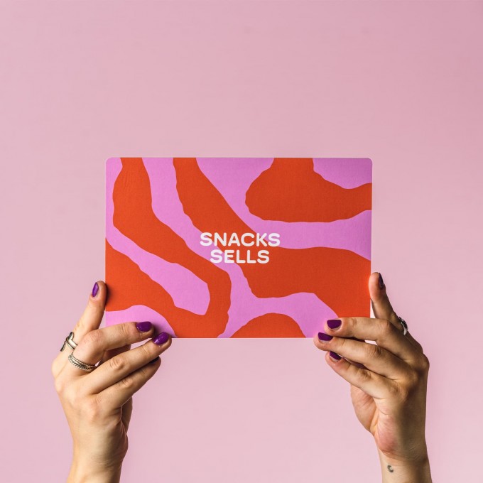 MAMF® "Snacks Sells" Frühstücksbrettchen