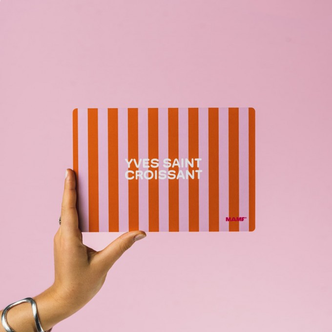 MAMF® "Yves Saint Croissant" Frühstücksbrettchen