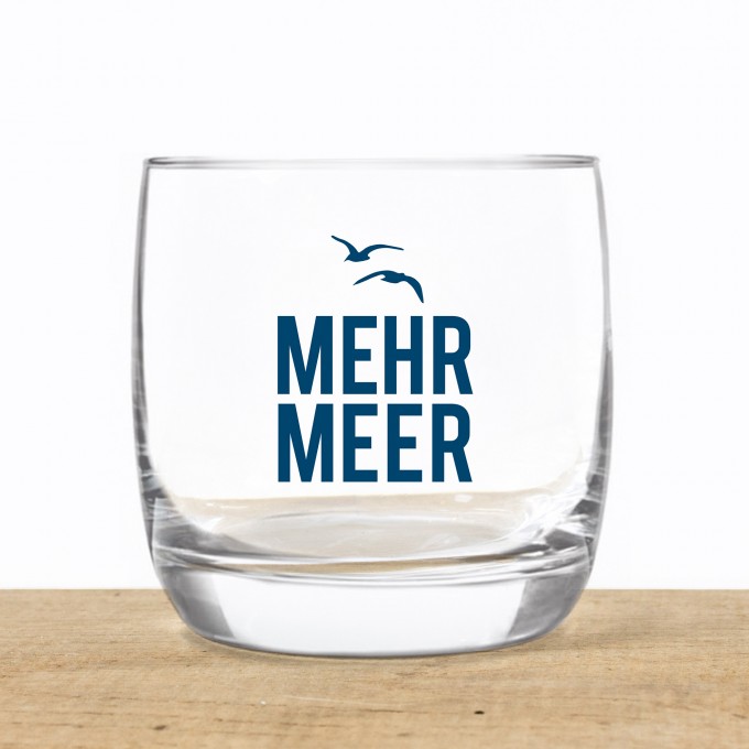 Bow & Hummingbird Kristallglas Mehr Meer