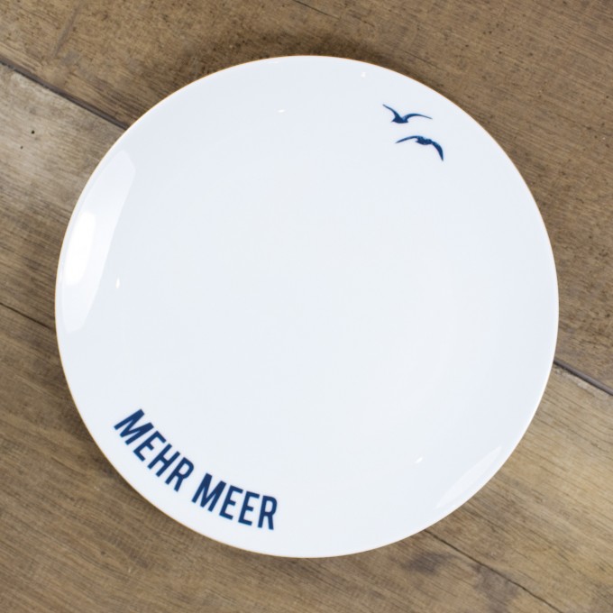 Bow & Hummingbird Porzellanteller Mehr Meer