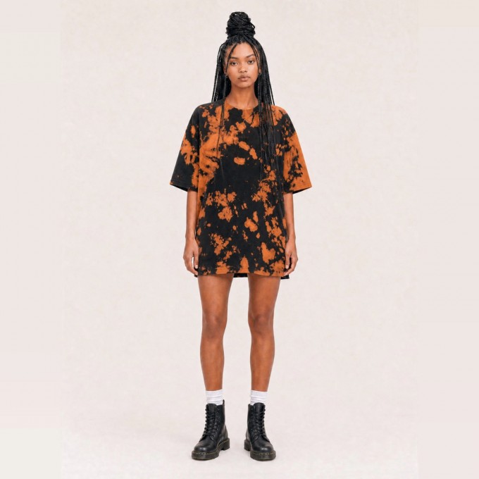 Midnight Rust T-Shirt Unikat by WANDAL – Damen – hey hey studios