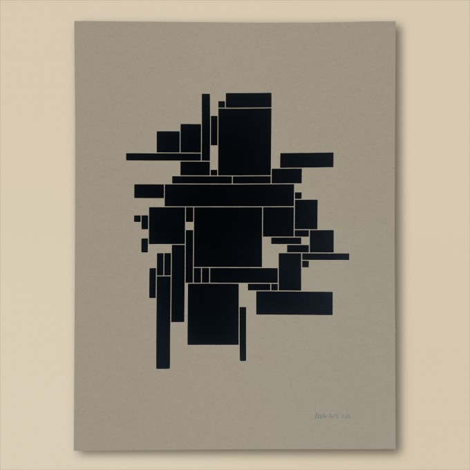 Print now - Riot later ● Off the grid II - Siebdruck