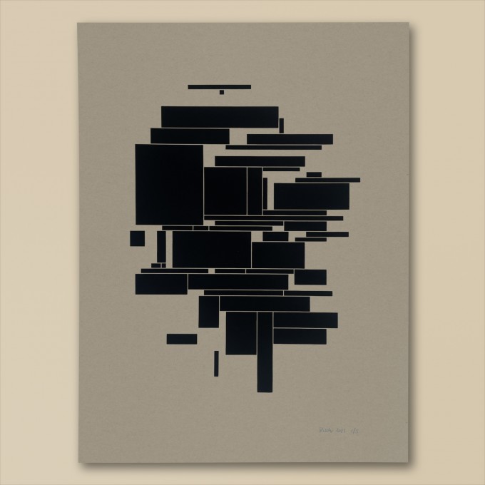 Print now - Riot later ● Off the grid IV - Siebdruck